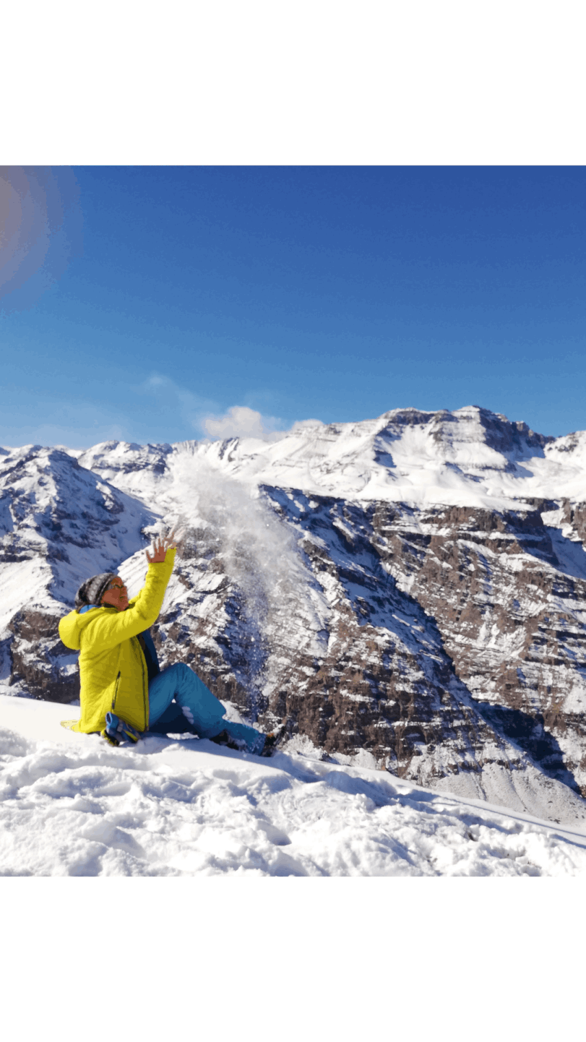 Paisagem de passeio privativo em Santiago