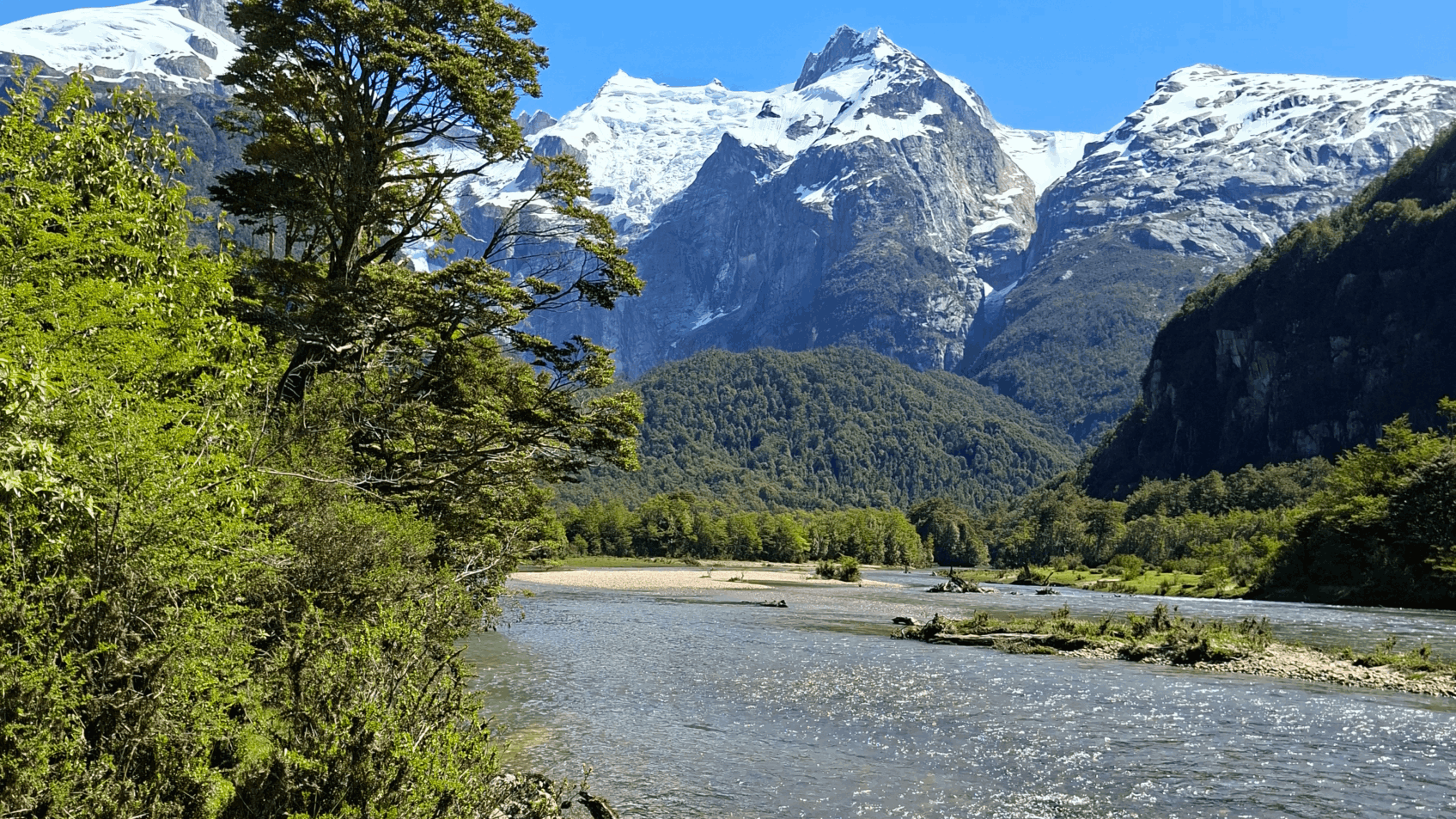 imagem de uma montanha na patagônia chilena
